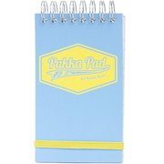 Pukka A7 Wirebound Card Cover Pocket Notebook Ruled 100 Pages Pastel Blue/Pink/Mint (Pack 6)