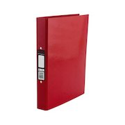 Pukka Brights Ring Binder Laminated Paper on Board 2 O-Ring A4 25mm Rings Red (Pack 10)