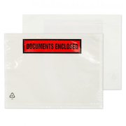 Blake Purely Packaging Document Enclosed Wallet DL 235x132mm Peel and Seal Printed Clear (Pack 1000)
