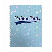 Pukka GLEE Jotta Notepad 200Pg 80gsm Wirebound A4 pls Light Blue