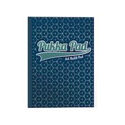 Pukka Glee A4 Refill Pad Ruled 400 Pages Dark Blue (Pack 5)