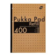 Pukka Kraft A4 400 Page Refill Pads (Pack 5) 9568-KRA