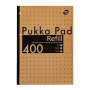 Pukka Pad Kraft A4 400 Page Refill Pad