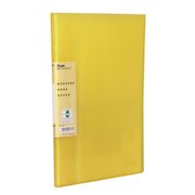 Pentel Recycology A4 Vivid Display Book 30 Pocket Yellow (Pack 10)