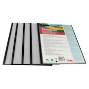 Pentel Recycology A4 Presentation File 7 Pocket Black (Pack 5)