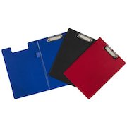 ValueX Foldover Clipboard PVC Cover A4 Blue