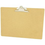 ValueX Hardboard Clipboard A3 Plus Landscape Brown