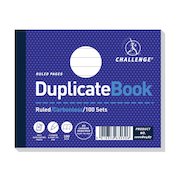 Challenge Duplicate Book Carbonless Taped Cloth Binding