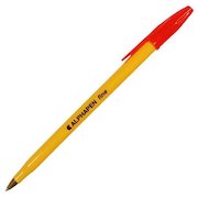 ValueX Ballpoint Pen 0.7mm Tip 0.3mm Line Red (Pack 20)