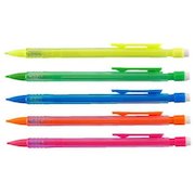 ValueX Mechanical Pencil HB 0.7mm Lead Assorted Colour Barrel (Pack 10)