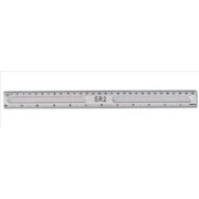 ValueX Plastic Ruler 30cm Clear