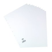 Elba Divider 10 Part A4 160gsm Card White 100204881