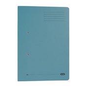 Elba Spirosort Transfer Spring File Recycled Mediumweight 285gsm Foolscap Blue