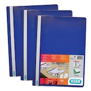 Elba Report File Polypropylene A4 Black (Pack 50) 400055030