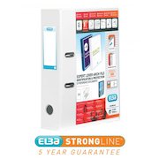 Elba Strongline Lever Arch File with Front Pocket PVC