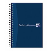 Oxford MyNotes Notebook Wirebound 90gsm Ruled Margin Perf Punched 2 Holes 100pp A5