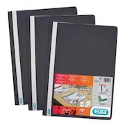 Elba Report File Clear Front Plastic