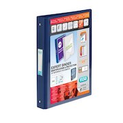 Elba Vision Ring Binder A4 25mm Capacity 30mm Spine 4 O-Ring Blue 100080876
