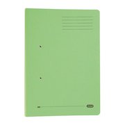 Elba Spirosort Transfer Spring Files Recycled 315gsm Foolscap Green (Pack 25) 100090160