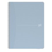 Oxford Office Wirebound Notebook My Rec Up  A4 Ruled 180 Pages Blue 400166095