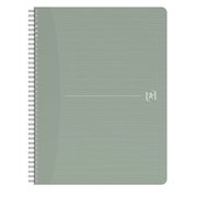 Oxford Office Wirebound Notebook My Rec Up  A4 Ruled 180 Pages Green 400166099