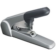 Leitz 5552 Full Strip Heavy Duty Stapler Flat Clinch 60 Sheet Silver 55520084