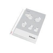 Esselte Multi Punched Pocket Polypropylene A5 85 Micron Top Opening Clear (Pack 25) 47183