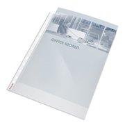 Esselte Heavy-duty Punched Pocket Polypropylene Top-opening 115 Micron A4 Clear