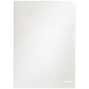 Esselte Cut Back Folder Polypropylene A4 105 Micron Clear (Pack 100) 54832