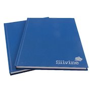 Silvine Casebound Hard Cover Notebook Ruled