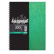 Silvine Notebook Twinwire Sidebound 75gsm Ruled 200pp A6 Green