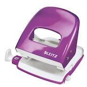 Leitz NeXXt WOW Hole Punch 3mm 30 Sheet Purple Ref50081062