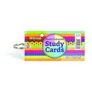 Silvine Multicoloured Study Cards