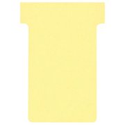 Nobo T-Cards A50 Size 2 Yellow (Pack 100) 2002004