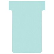 Nobo T-Cards A50 Size 2 Light Blue (Pack 100) 2002006