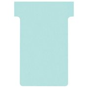 Nobo T-Cards A50 Size 2 Light Blue (Pack 100) 2002006