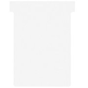 Nobo T-Cards A80 Size 3 White (Pack 100) 2003002