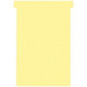 Nobo T-Cards A110 Size 4 Yellow (Pack 100) 2004004