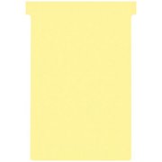 Nobo T-Cards A110 Size 4 Yellow (Pack 100) 2004004
