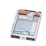 Twinlock Scribe 855 Counter Sales Receipt Business Form 2-Part 220x138mm