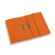 Rexel Jiffex Pocket Transfer File Manilla Foolscap 315gsm Orange (Pack 25) 43316EAST