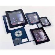 Rexel Clearview A4 Display Book 24 Pocket Black 10320BK