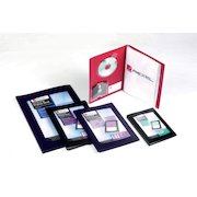 Rexel Clearview A5 Display Book 24 Pocket Black 10410BK
