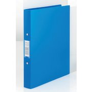 Rexel Budget Ring Binder Polypropylene 2 O-Ring A4 25mm Rings Blue (Pack 10)