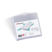 Rexel Nyrex Card Holder Polypropylene 152x102mm Top Opening Clear (Pack 25) 12030