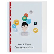 Nyrex Reinforced Multi Punched Pocket Polypropylene A4 90 Micron Side Opening Clear (Pack 25) 12253