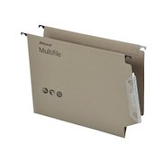 Rexel Multifile 330 A4 Lateral Suspension File Manilla 15mm V Base Green (Pack 50) 78080