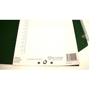 Rexel Crystalfile 330 Lateral Suspension File Card Inserts White (Pack 25) 70676