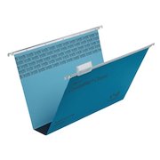 Rexel Crystalfile Classic Foolscap Suspension File Manilla 50mm Blue (Pack 50)