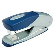 Rexel Matador Pro Stapler 70mm Throat Depth for 26/6 24/6 Silver and Blue